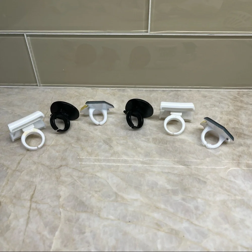 Plastic Graduation Cupcake/Cake Ring Decorations